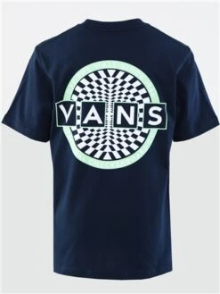 Vans Dress Blue Junior Circle Back Print T-Shirt -Jack & Jones Store 29127 3