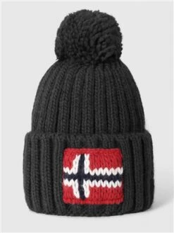 Napapijri Black Semiury Beanie