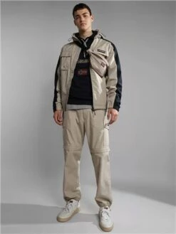 Napapijri Blue Marine Burgee Hoodie -Jack & Jones Store 29132 2