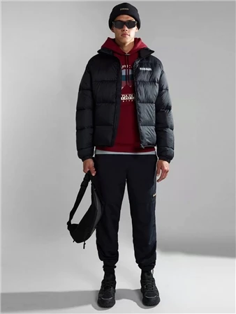 Napapijri Bordeaux Telemark Hoodie 3 Napapijri Bordeaux Telemark Hoodie - Image 3