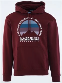 Napapijri Bordeaux Telemark Hoodie