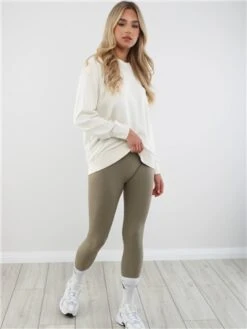 Brave Soul Cream Knit Sweater -Jack & Jones Store 29140 2