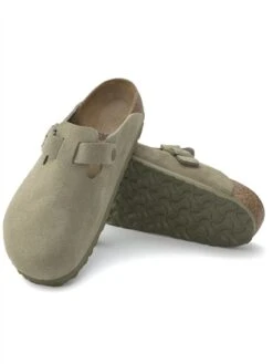 Birkenstock Faded Khaki Boston Suede Leather -Jack & Jones Store 29149 3