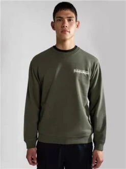 Napapijri Green Depths Telemark Sweatshirt -Jack & Jones Store 29150 2