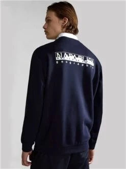 Napapijri Dark Blue Telemark Sweatshirt 7 Napapijri Dark Blue Telemark Sweatshirt -Jack & Jones Store 29151 3