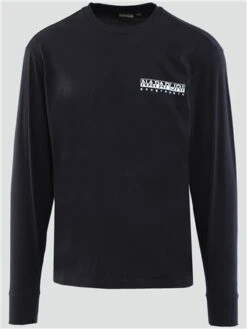 Napapijri Black Telemark Long Sleeve T-Shirt