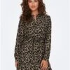 Only Black Corey Printed Mini Tunic Dress