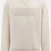 Guess White Front Logo Sweatshirt