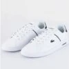 Lacoste White / Navy Pro Leather Trainers