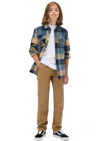 Vans Blue Junior Box Flanel Shirt 3 Vans Blue Junior Box Flanel Shirt - Image 3