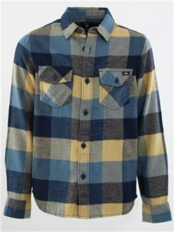 Vans Blue Junior Box Flanel Shirt