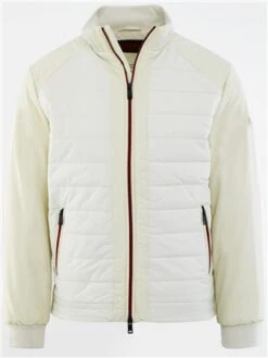 Guess Cream Tech Stretch Biker Jacket