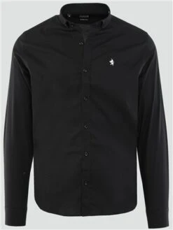 Alex & Turner Black Long Sleeve Stretch Shirt