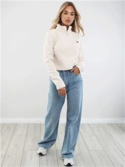 Ellesse Off White Senatore 1/2 Zip Track Top -Jack & Jones Store 29212 2