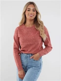 Veromoda Red / Red Ochre Doffy Pullover