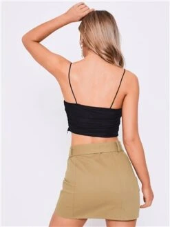 Saint Genies Taupe Sybil Cargo Skirt -Jack & Jones Store 29221 3