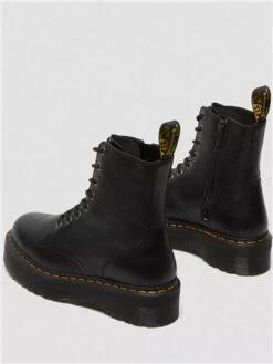 Dr. Martens Dr Martens Black Jadon Iii Pisa Leather Platform Boots -Jack & Jones Store 29222 2