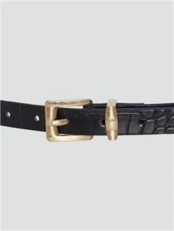 Pieces Black Safia Belt -Jack & Jones Store 29228 3