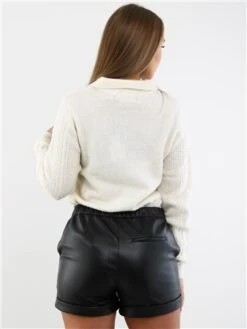 Veromoda Black / Black Sof Hw Shorts -Jack & Jones Store 29239 3