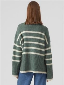 Veromoda Green / Dark Forest Wiona Knitted Pullover -Jack & Jones Store 29242 3