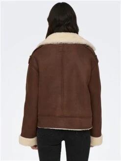 Only Brown / Toasted Coconut Ylva Aviator Bonded Jacket -Jack & Jones Store 29250 3