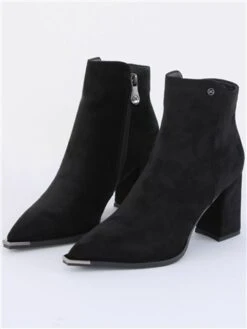 Zanni Black Western Style Boot