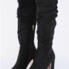 Una Healy Vinyl Famous Friends Slouch Boot
