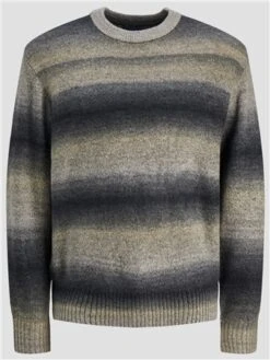 Jack & Jones Yellow / Reed Yellow Crew Neck Knitted Pullover