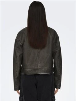 Only Black / Black Mindy Short Jacket With Zip -Jack & Jones Store 29280 3