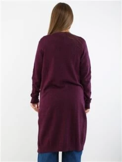 Vila Winter Bloom Ril Long Knitted Cardigan -Jack & Jones Store 29291 3