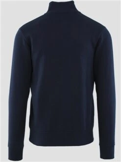 Jack & Jones Navy / Navy Blazer Sweat Zip High Neck -Jack & Jones Store 29306 3