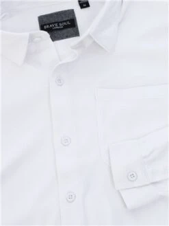 Brave Soul Optic White Nensib Shirt -Jack & Jones Store 29320 2