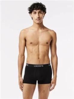 Lacoste Black Pack Of 3 Casual Trunks 6 Lacoste Black Pack Of 3 Casual Trunks -Jack & Jones Store 29327 2