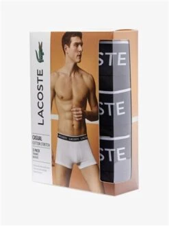 Lacoste Black Pack Of 3 Casual Trunks 7 Lacoste Black Pack Of 3 Casual Trunks -Jack & Jones Store 29327 3