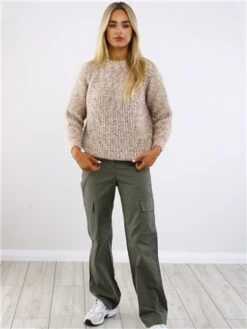 Jjxx Green / Dusty Olive Kendal Cargo Trousers -Jack & Jones Store 29328 2