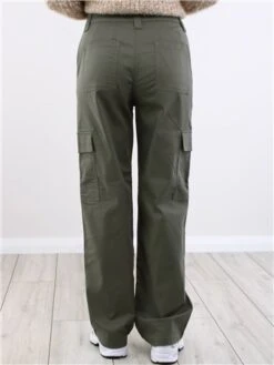 Jjxx Green / Dusty Olive Kendal Cargo Trousers -Jack & Jones Store 29328 3