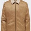Only & Sons Toasted Coconut Royce Shearing Jacket