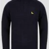 Kensington Ink Rozon Half Zip Knitted Jumper