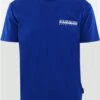 Napapijri Blue Mazarine Hill Short Sleeve T-Shirt