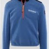 Napapijri Blue Horizon Anderby Half-Zip Fleece