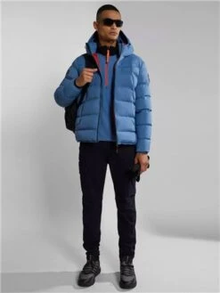 Napapijri Blue Horizon Anderby Half-Zip Fleece -Jack & Jones Store 29355 2