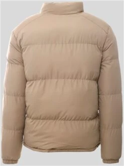 Brave Soul Stone Funnel Collar Zip Through Puffer Style Coat -Jack & Jones Store 29371 3