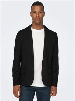 Only & Sons Black Mark Slim Blazer -Jack & Jones Store 29380 3