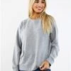 Brave Soul Silver Grey Crew Neck Sweater