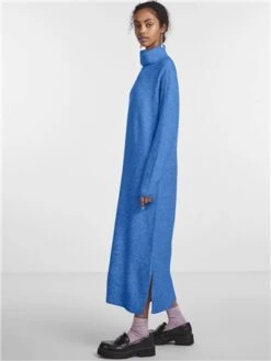 Pieces French Blue Juliana Knitted Dress -Jack & Jones Store 29407 2