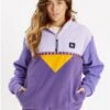 Harper & Lewis Lavender Zaira 1/4 Zip Fleece