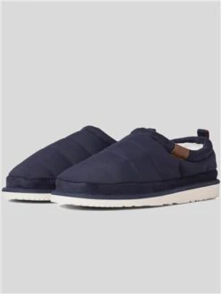 Jack & Jones Navy / Navy Blazer Puff Mule Slipper