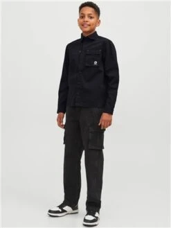 Jack & Jones Black / Black Junior Shirt -Jack & Jones Store 29423 2