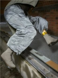 Dr. Martens Dr Martens Nickel Grey Milled 1460 Serena Faux Fur Lined Nubuck Boots -Jack & Jones Store 29434 3