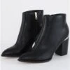 Una Healy Vinyl Everybody Zip Ankle Boot